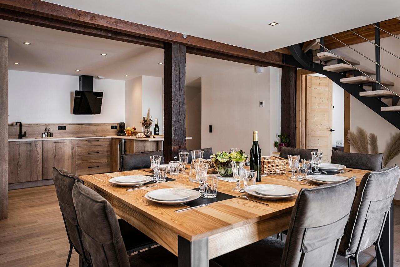 Spacieux Duplex Avec Vue La Clusaz Kültér fotó